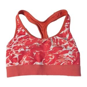 Champion Girls Absolute Workout Sports‎ Bra Medium Support Coral Pink Camouflage